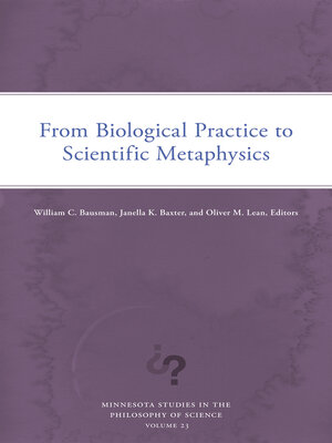 cover image of From Biological Practice to Scientific Metaphysics